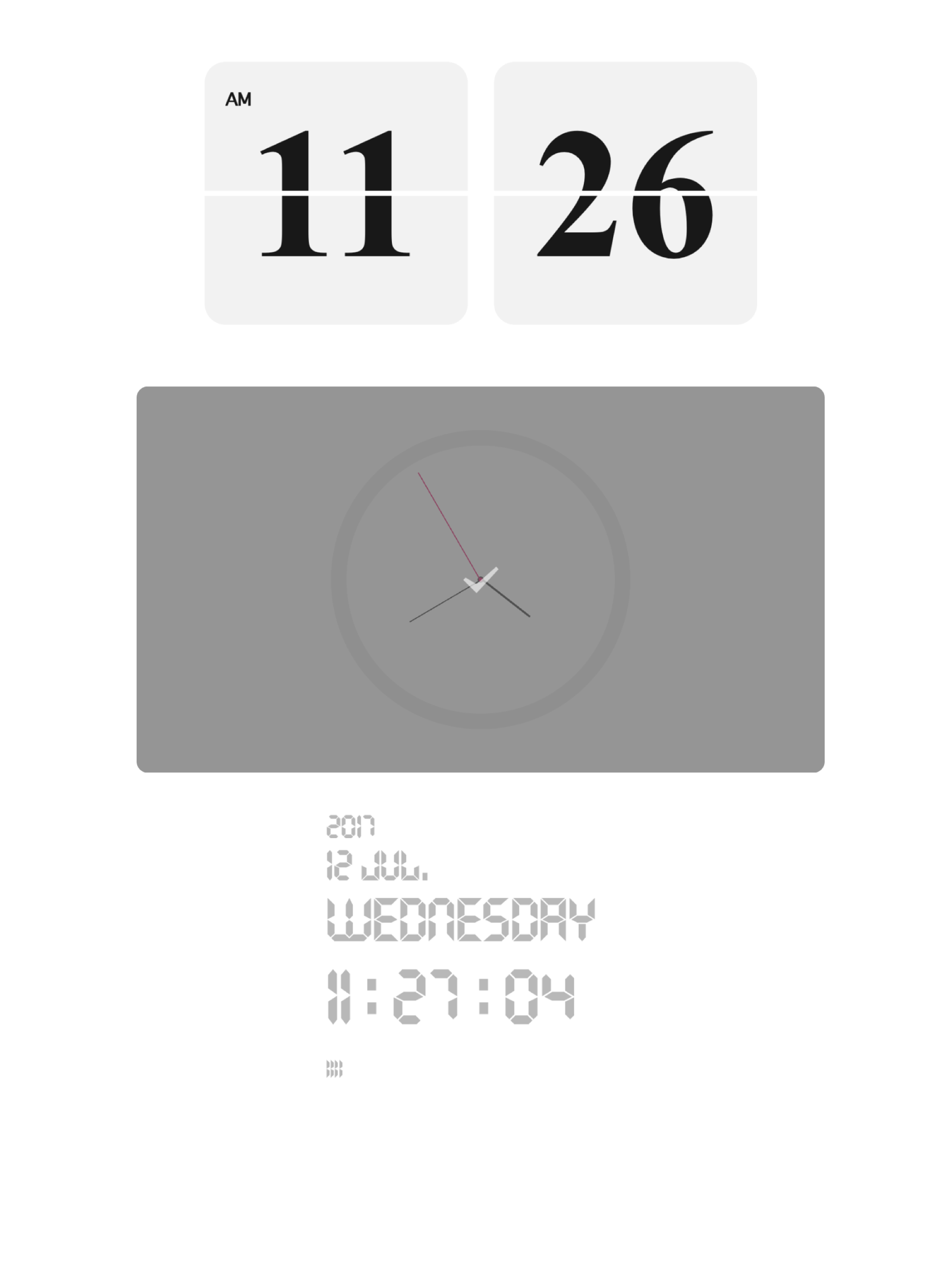 OneClock - A Simple Flip Clock screenshot 10
