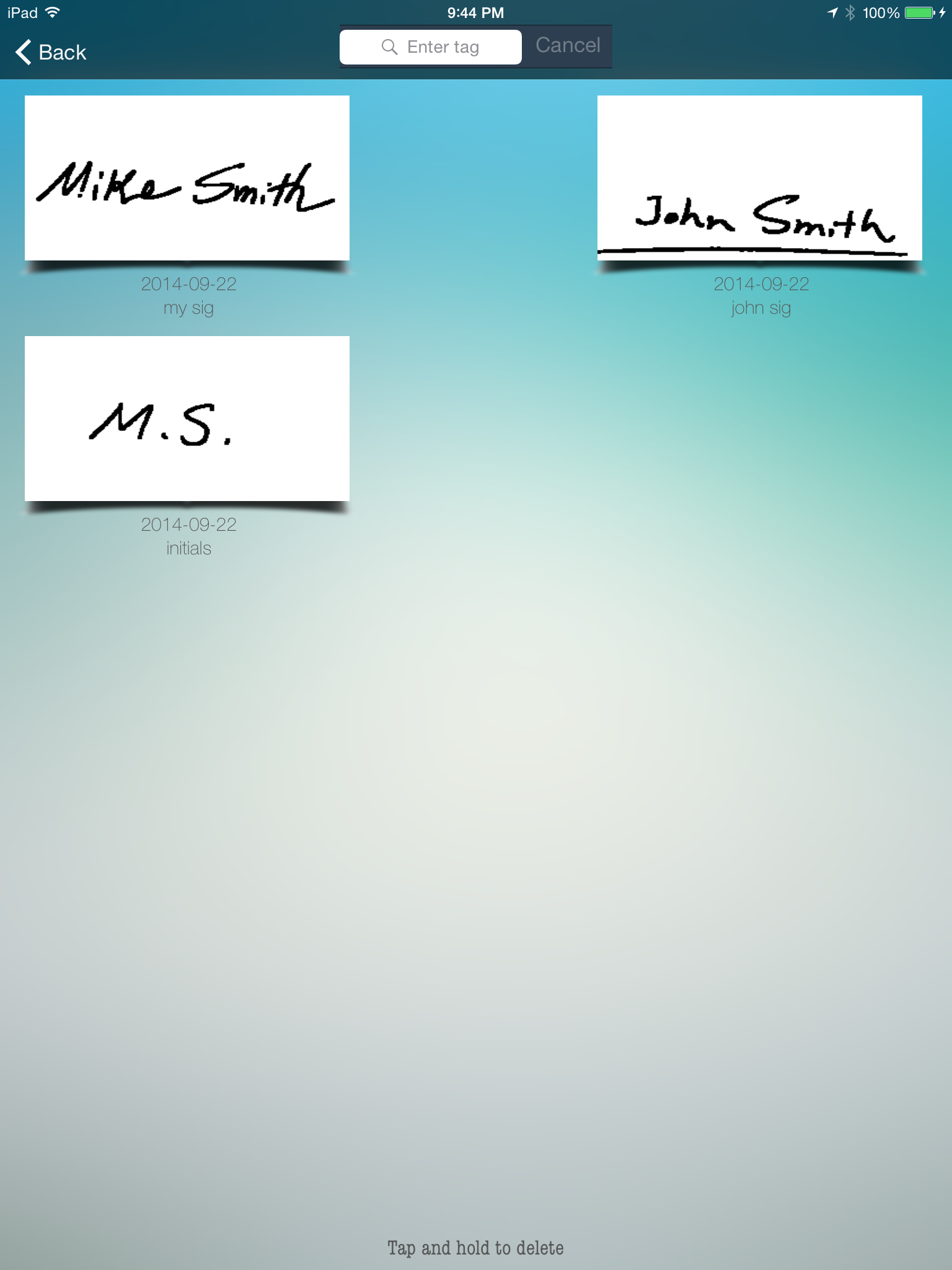 Sign-Here: Sign PDFs on your iOS device screenshot 9