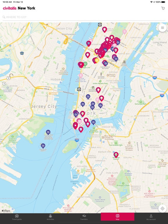 New York Guide by Civitatis iPad screenshot 4 - Travel app