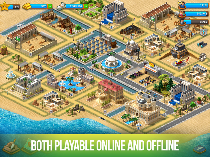 Paradise City Simulation Game