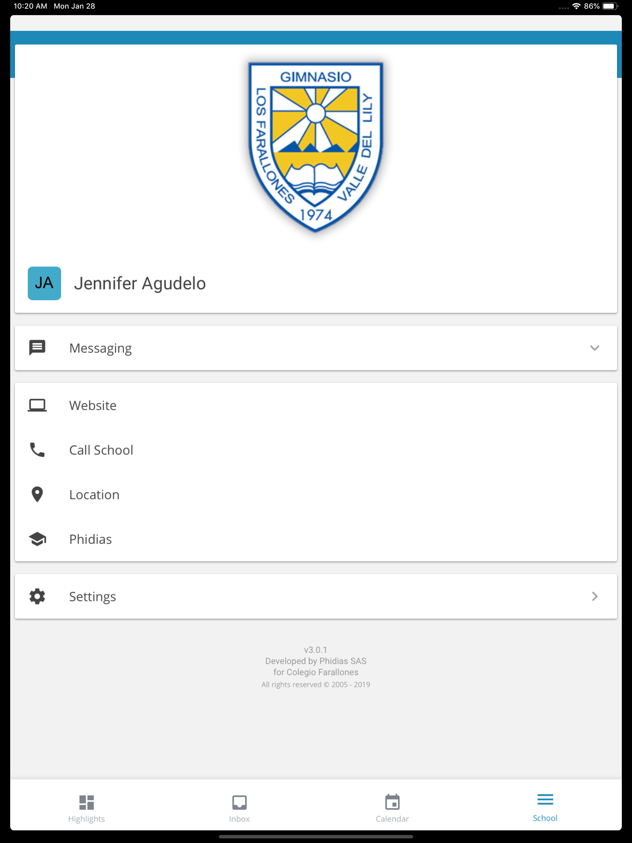 Colegio Los Farallones screenshot 8