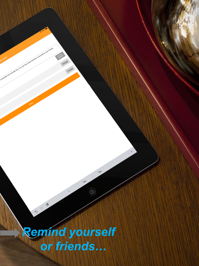 AlertBuddy  Speak and Remind