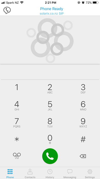 Screenshot #1 pour CTX Softphone