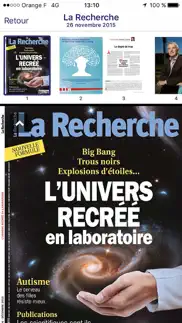 la recherche magazine iphone screenshot 4
