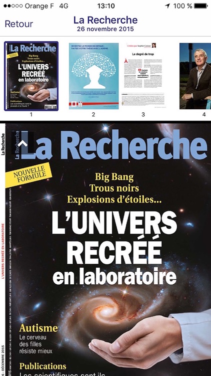 La Recherche Magazine screenshot-3