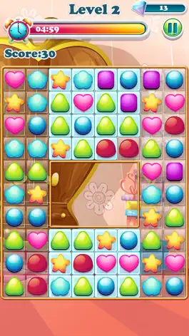 Game screenshot 100% Sweet Candy match 3 apk