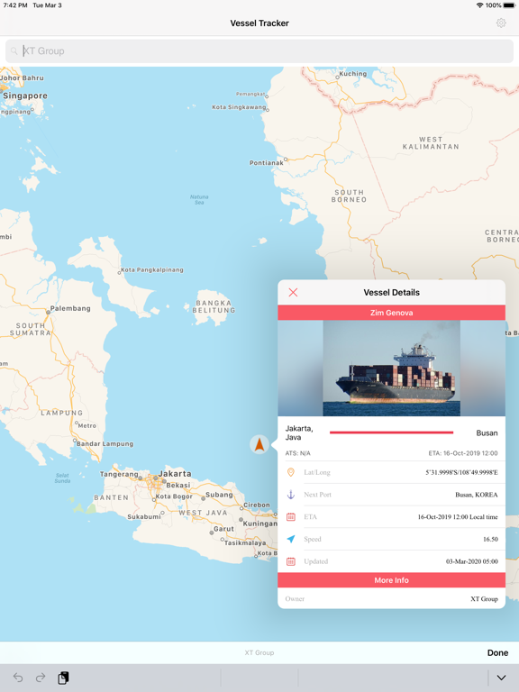 Screenshot #6 pour XT Vessel Tracker
