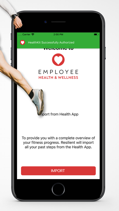 AHH - Employee Wellness Screenshot