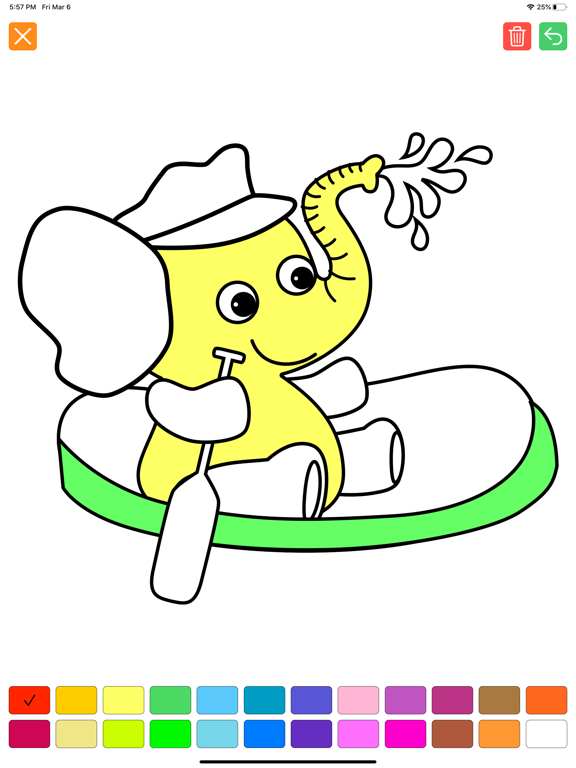 Screenshot #5 pour Jeux de coloriage pour bébé