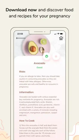 Game screenshot Pregnancy Diet: Food & Recipes mod apk