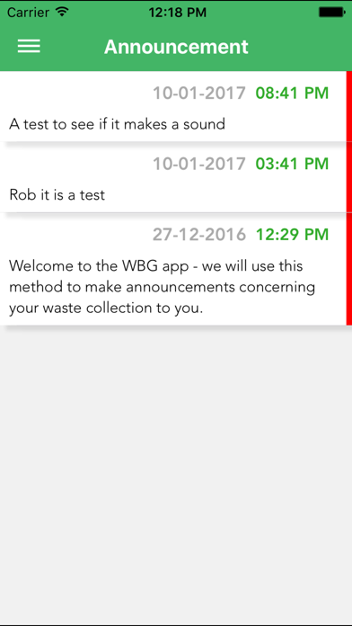 Wanless waste management Screenshot