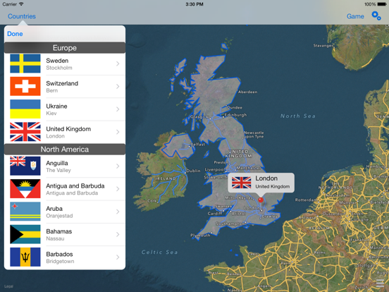 Screenshot #4 pour I know countries!