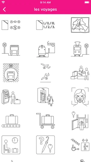 Capture d'écran de ICOON Le Dictionnaire D'images sur iPhone 5