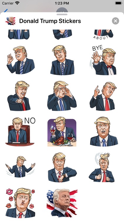Donald Trump Stickers Pack