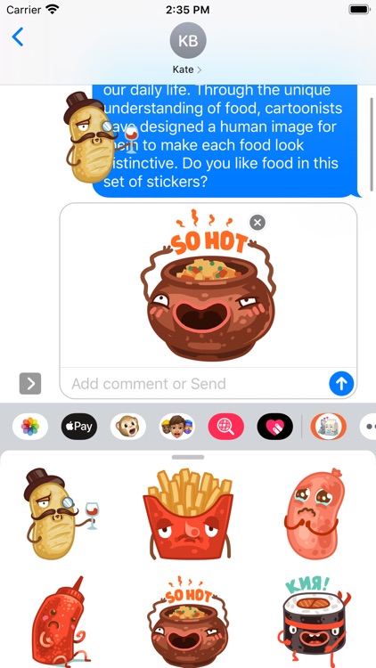 Stickers: Crazy Foods!