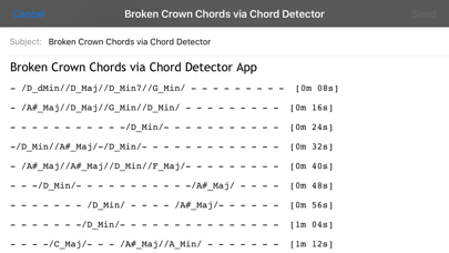 The Chord Detector Screenshot