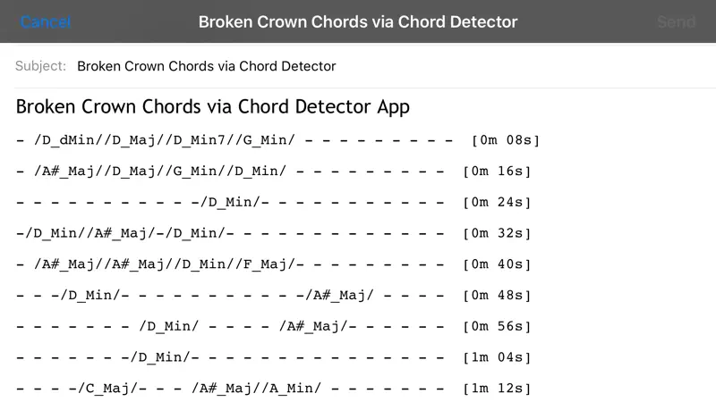 The Chord Detector screenshot 5 of 5