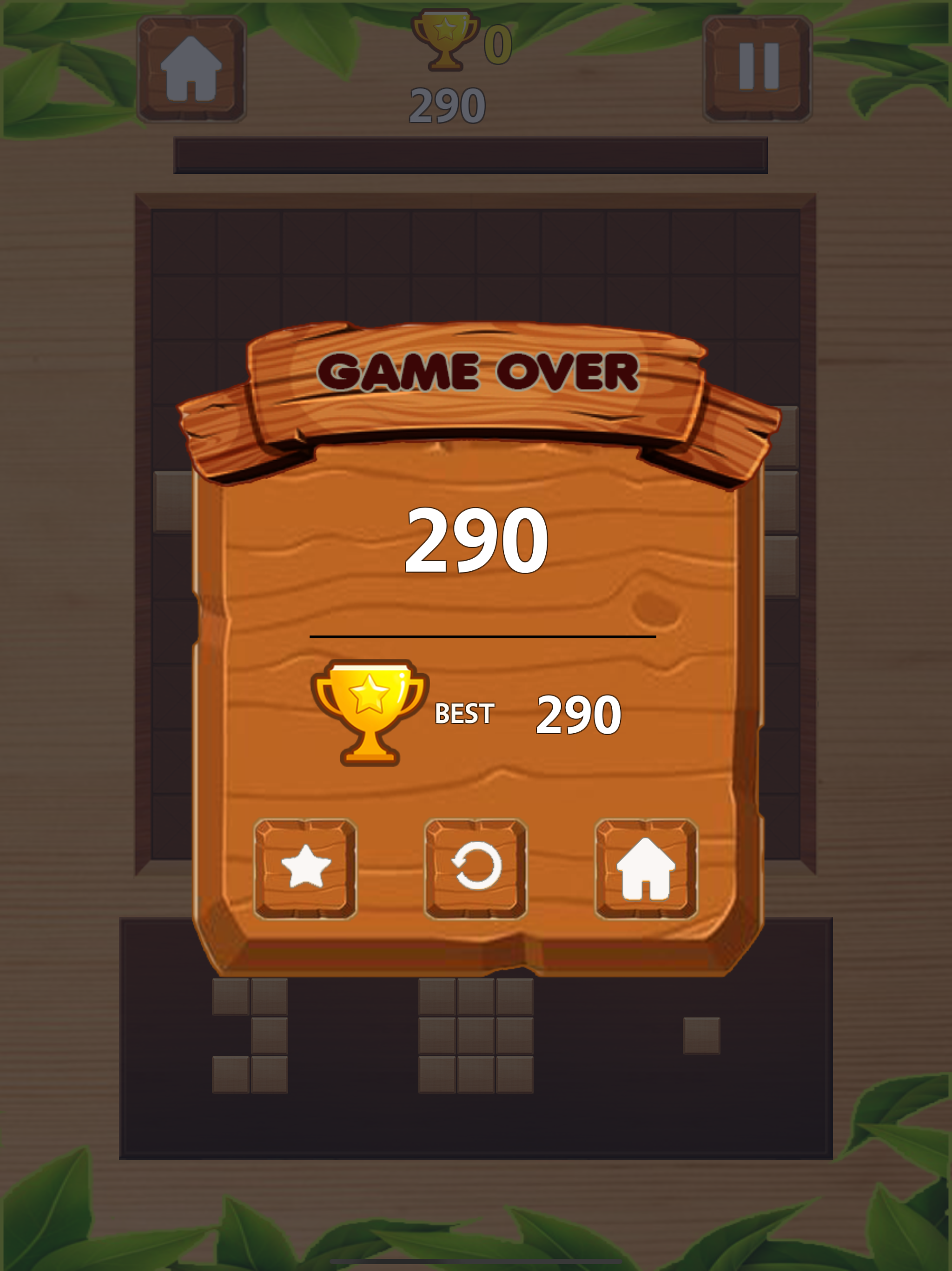 Wood Block Puzzle: Legend