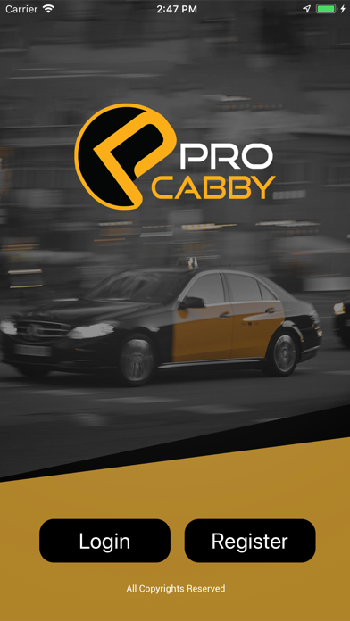 Screenshot #1 pour ProCabby Passenger