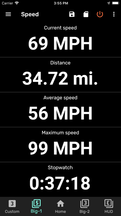 GPS Speedometer and Odometer screenshot 3