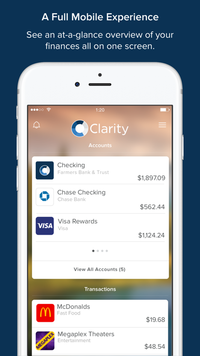 Clarity. Screenshot