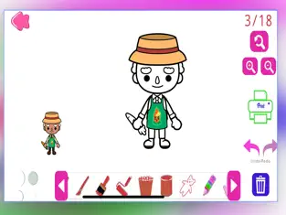 Skærmbillede 1 Toca Life Coloring Book iphone