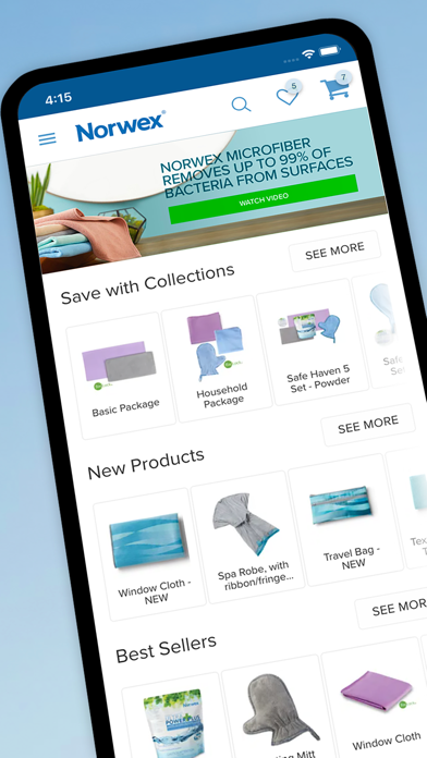 Norwex Shopping Screenshot