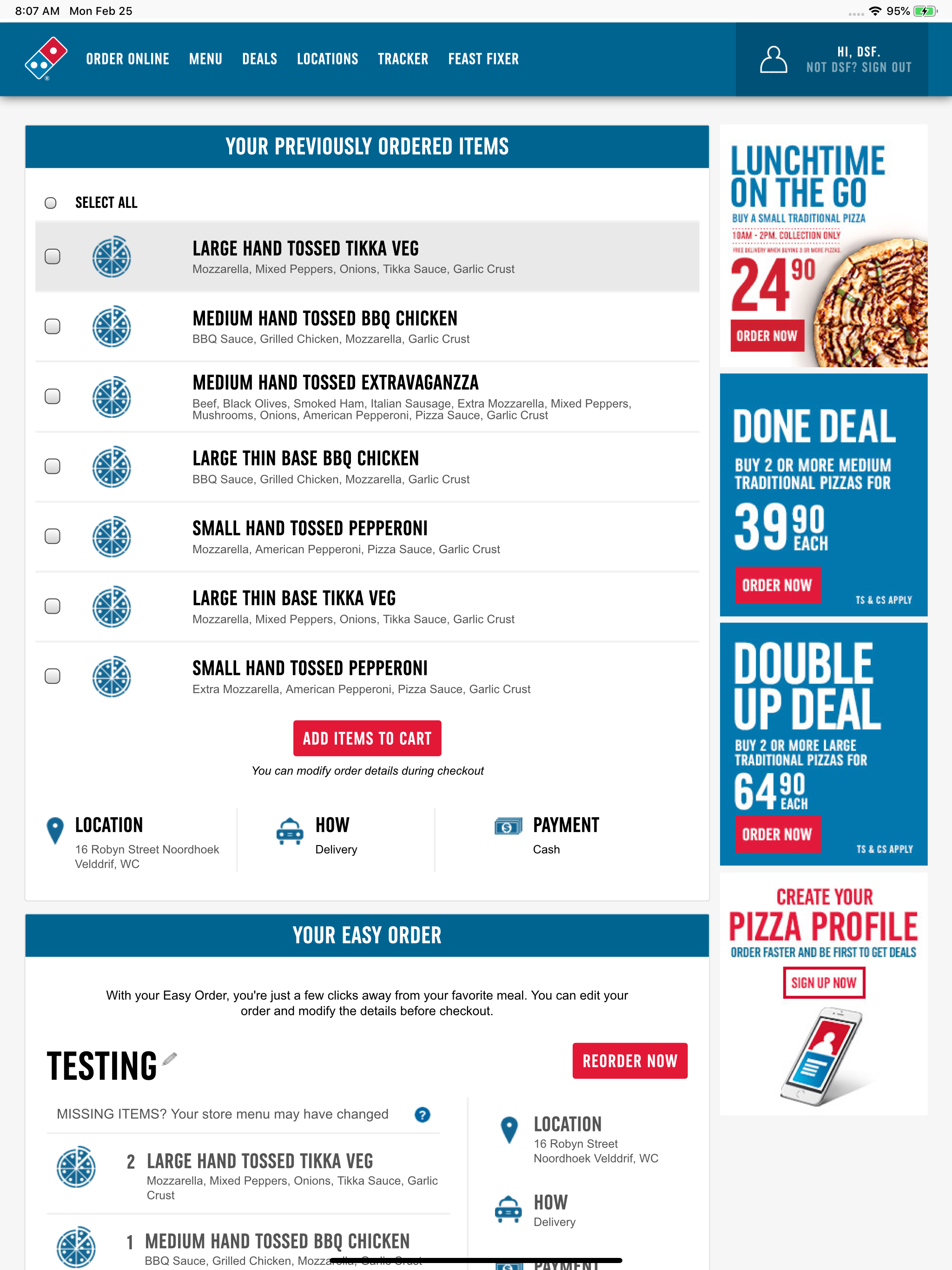 Domino's Pizza Caribbean screenshot 7