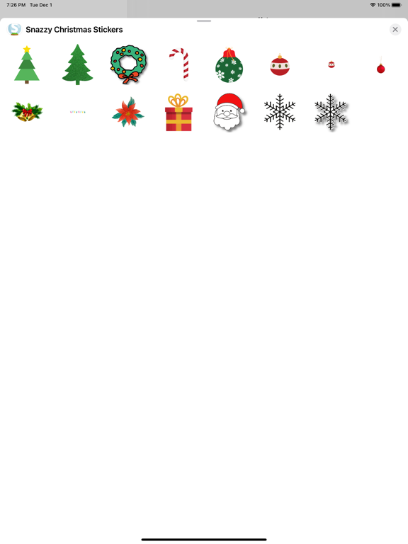 Screenshot #5 pour Snazzy Christmas Stickers