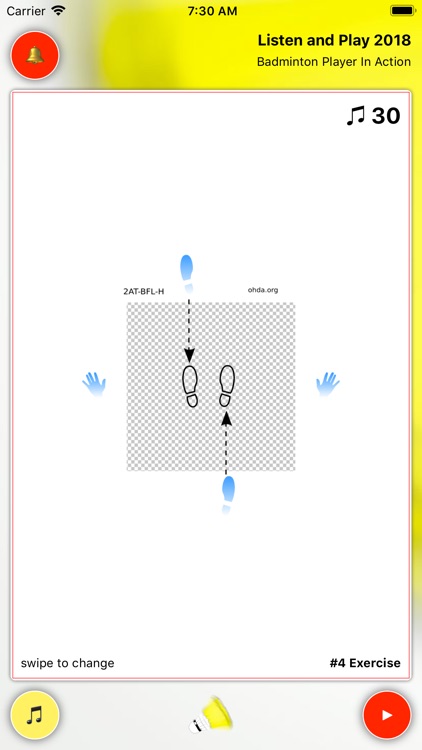 Badminton Player In Action