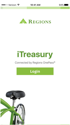 Regions iTreasury Mobile screenshot 1
