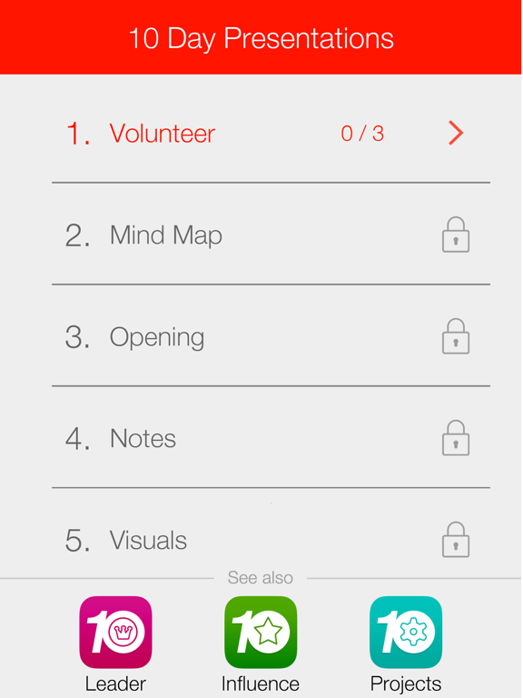 10 Day Presentations