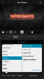 intromate - intro maker for yt iphone screenshot 4