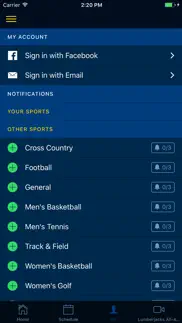 nau athletics iphone screenshot 3