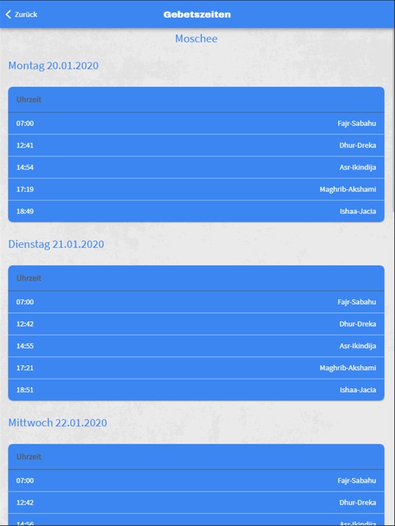Screenshot #5 pour Moschee Grenchen