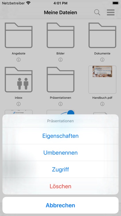 Business Filemanager screenshot-3