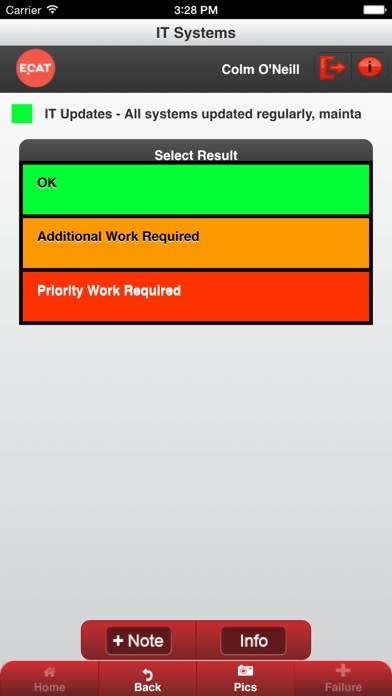 App screenshot