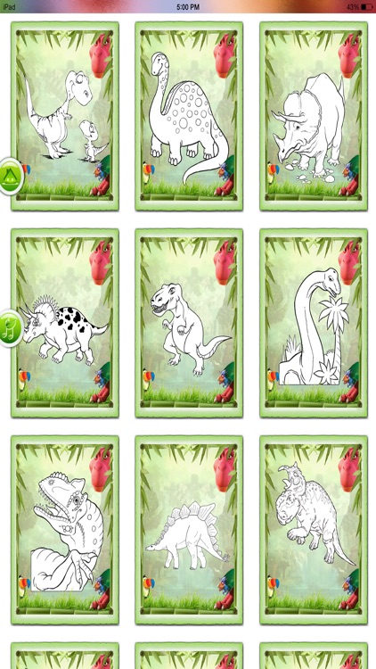 Toddler Dinosaur Coloring Book