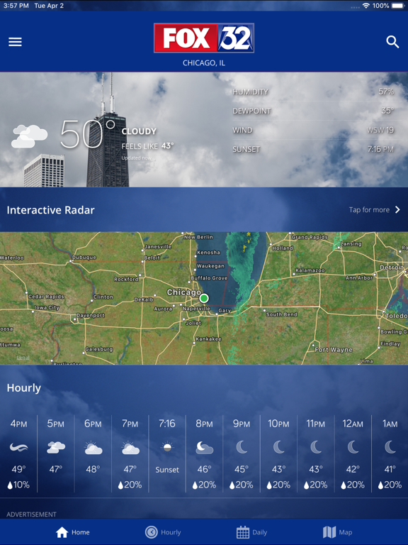 FOX 32: Chicago Local Weatherのおすすめ画像1