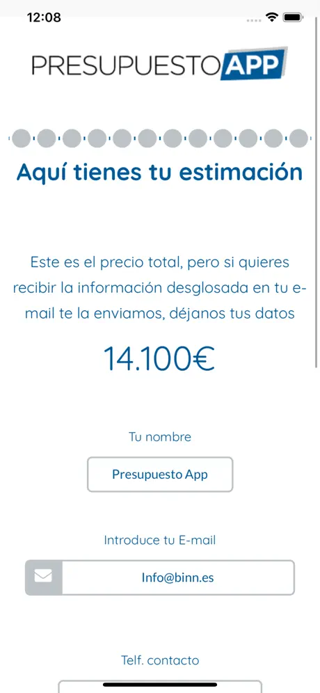 Presupuesto App