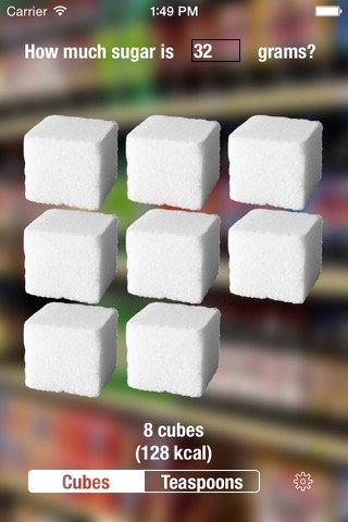 Sugar grams to cubes or spoonsのおすすめ画像2