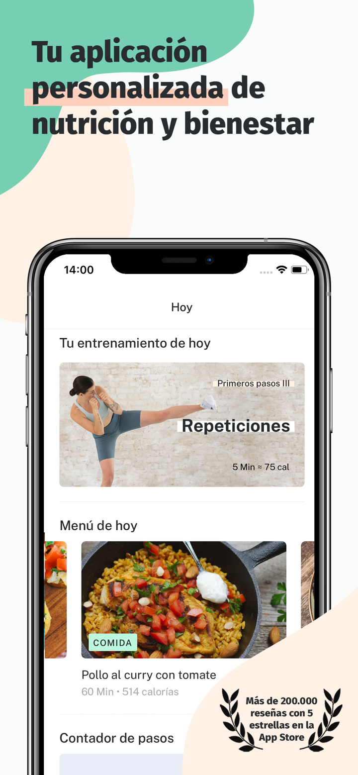 8fit - Fitness y nutrición screenshot 1