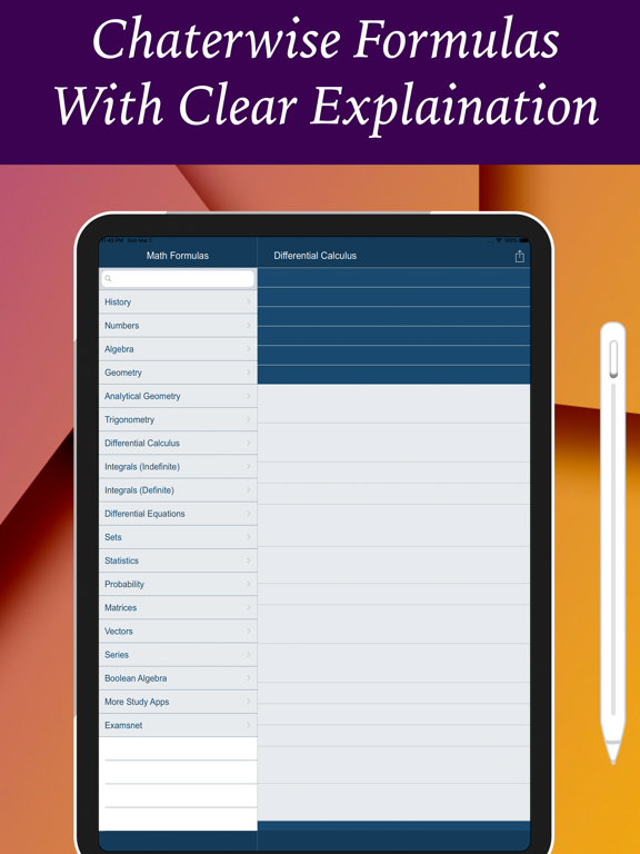 Screenshot #5 pour Math Formulas Study
