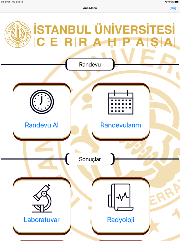 Screenshot #5 pour IU-Cerrahpaşa Mobil Randevu