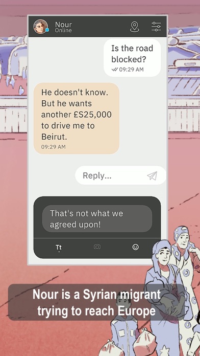 Bury me, my Love Screenshot