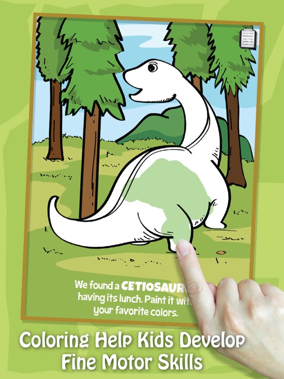 Screenshot #4 pour Kids Paint & Play: Dinosaur