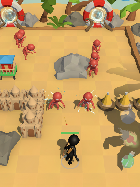 Stickman - zombie games