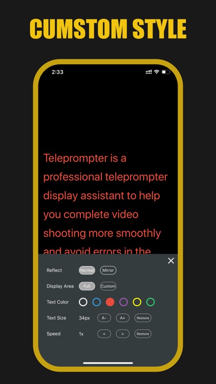 Teleprompter - Script Prompter