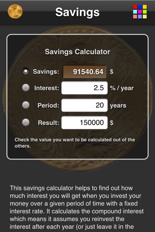 Savings Calculatorのおすすめ画像3