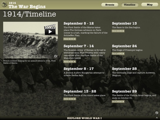Screenshot #6 pour World War 1 History: WW1